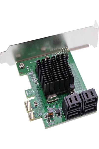 Contrôleur SATA 6 Gbit/s en ligne avec 4 ports SATA - PCIe 2.0