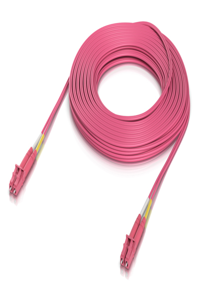 Ubiquiti OM4 Duplex LC UPC Fiber Patch Cable Network