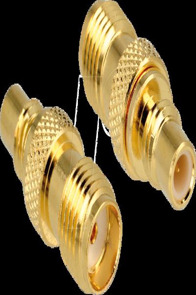 Delock RF-adapter - SMC hona till SMA hona - 65855