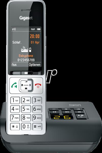 Gigaset Comfort 500A Silver Black Phone - S30852-H3023-B101