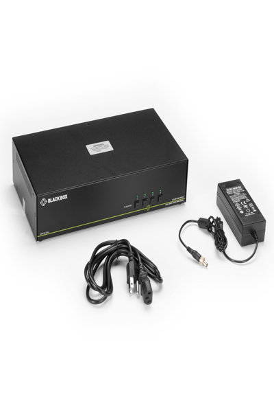 Black Box SS4P-DH-HDMI-U Säker KVM-switch 4-ports HDMI USB - SS4P-DH-HDMI-U