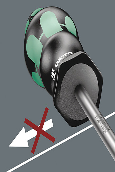 Wera Workshop and mechanics Internal hexagon screwdriver 352 Size - 5022910001