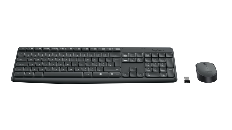 Logitech MK235 - Tangentbord och Mus set - 920-007921