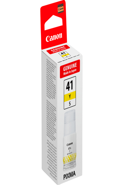 Bouteille d'encre jaune Canon GI-41S Y EMB - Originale - Jaune