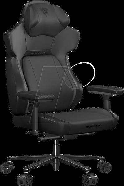 Chaise gaming moderne ThunderX3 CORE Noir - Chaise gaming ergonomique