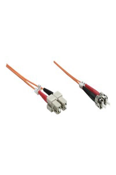 Intellinet OM2 ST/SC fiberoptisk patchkabel 1 m - 470100