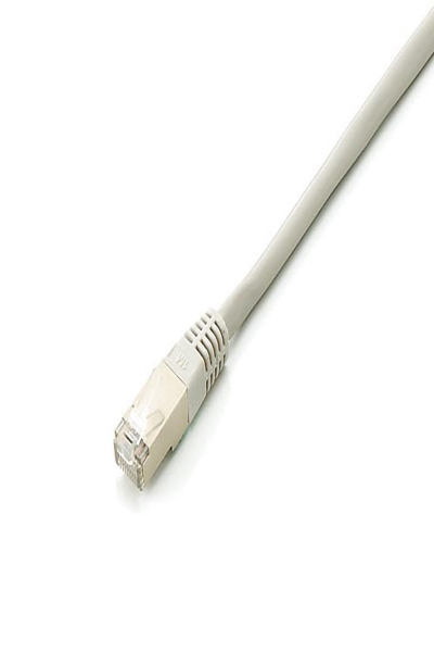 Câble de raccordement gris Equip Cat.6A Platinum S/FTP 0,5 m, lot de 10 pièces