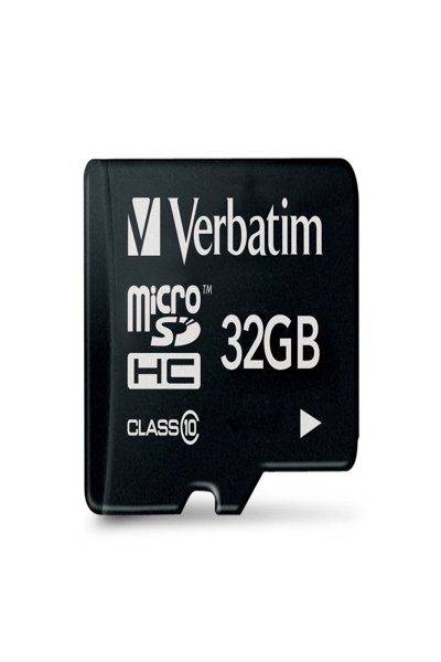 Verbatim Flash-minneskort - 32 GB - 44013