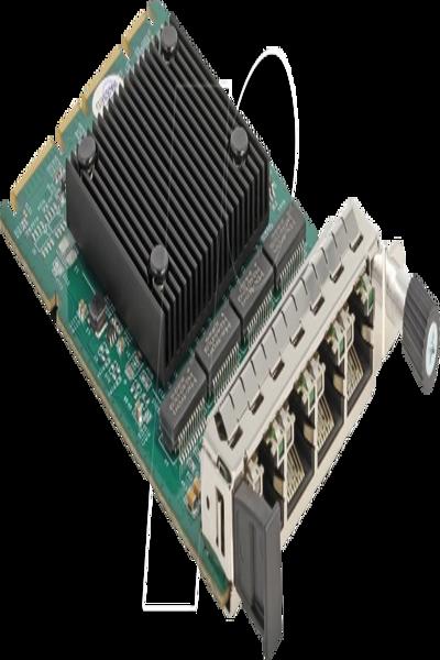 Delock OCP 3.0-kort till 4 x RJ45 Gigabit LAN, Intern, Kabelansluten, OCP 3.0, Ethernet, 1000 Mbit/s - 88300