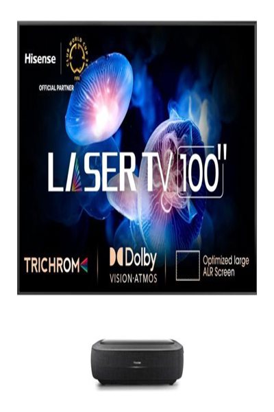Hisense 100L9HD: 3000 ANSI Lumens DLP UHD 4K (3840x2160) Projector, 100" (inch) Screen - 100L9HD