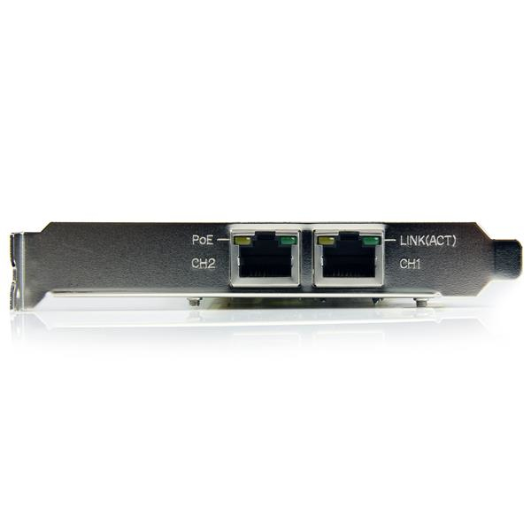 StarTech Dual Port PCIe Gigabit NIC PoE ST2000PEXPSE - ST2000PEXPSE