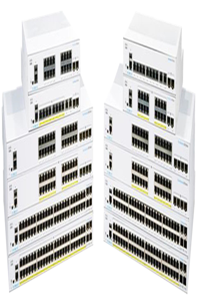 Cisco switch CBS350-48XT-4X-EU 48x10GbE 4xSFP+ - REFRESH - Amount of ports: - SNMP