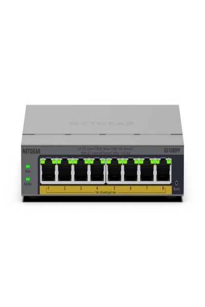Buy NETGEAR 8PT GB PLUS SWITCH W/POE+ GS108EPP