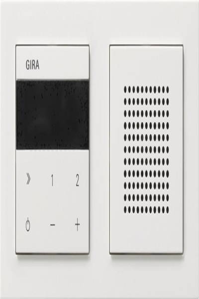 GIRA UP-Radio 232029 Haut-parleur IP + cadre E2
