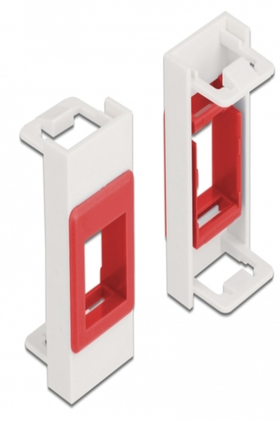 Delock Modular facility plate snap-in holder - 81355