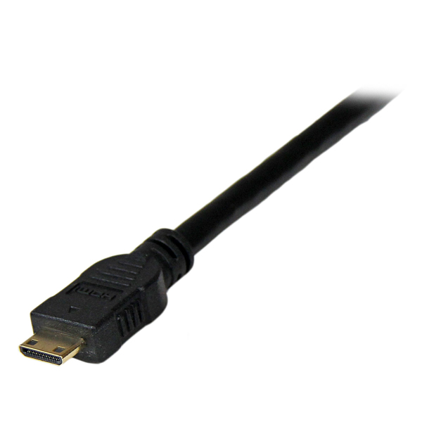 StarTech 2m Mini HDMI to DVI-D Cable - M/M - 2 m - Mini-HDMI - DVI-D - Male - Male - Gold - HDCDVIMM2M