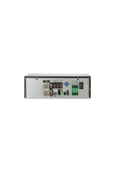 Dahua Technology DH-XVR5104HE-4KL-I3 - Noir - 3840 x 2160 pixels - H.264 - H.264+ - H.265 - H.265+ - HDMI : 3840 × 2160 - 1920 × 1080 - 1280 × 1024 - 1280 – 720 VGA : 1920 – 1080 – 1280 – 1024 – 1280 – 720 - 4 canaux - Rapide - Pause - Lecture - Répéter - Lecture aléatoire -