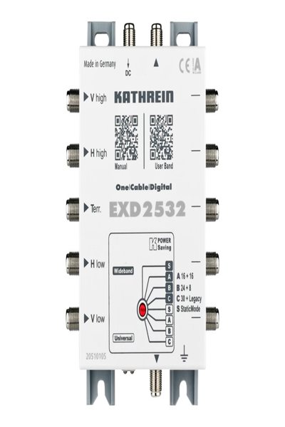 KATHREIN EXD 2532 5 entrées 32 sorties 300-2350 MHz