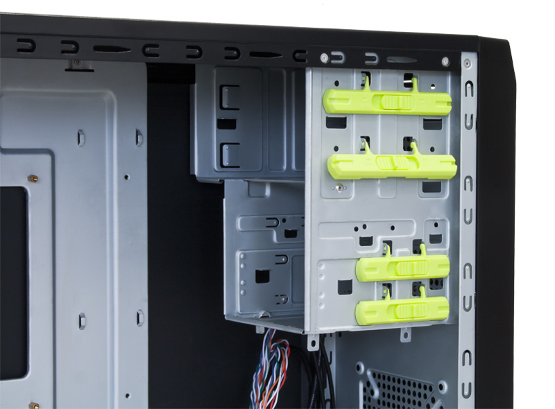 Chieftec LG-01B-OP - Midi Tower - PC - Black - ATX - LG-01B-OP