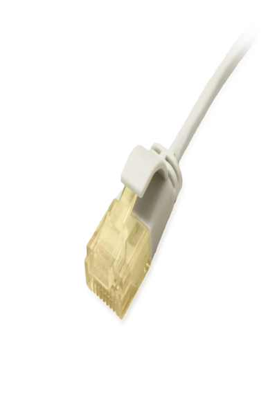 Equip Cat6A Slim U/UTP Patch Cable 2xRJ45 Grey LSZH