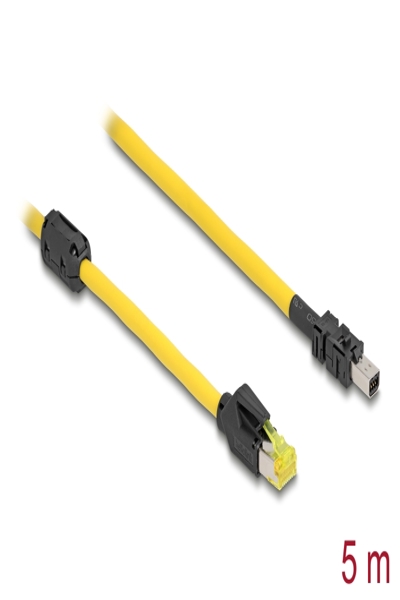 Delock Kabel RJ45 Stecker Cat.6 zu Mini I/O D-Form Typ 2 - Cable - Network - 81253
