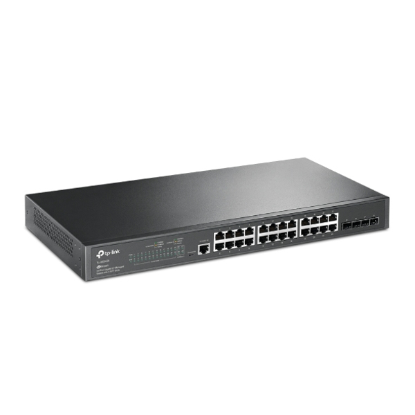 TP-LINK JetStream TL-SG3428 - 24-Port Gig L2 Network Switch - TL-SG3428