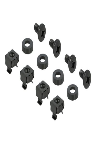 Delock Rack-kabelhanteringspanel med krokar - 66657