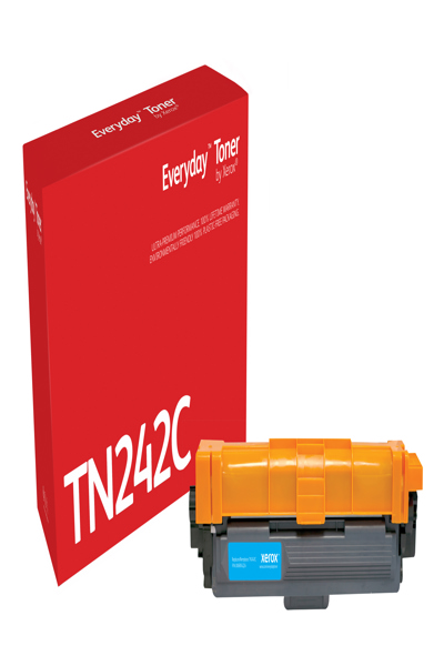 Xerox Everyday - Cyan - compatible - toner cartridge (alternative for: Brother TN242C) - 006R04224