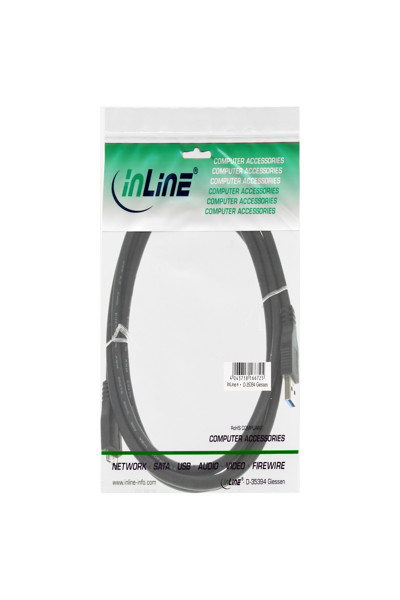 Câble USB 3.2 Gen.1 InLine Type A mâle / Micro B mâle - noir - 0,3 m