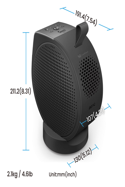 BenQ GV50P Projector Full HD 1920 x 1080 500 Ansi lumens 16 9 Black - 9H.JSR77.50E