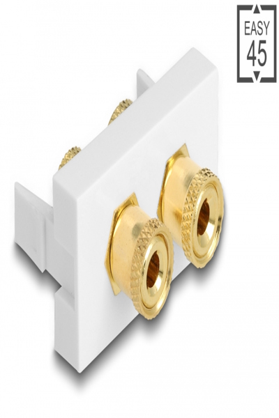Delock Easy 45 - snap-in-moduler - 81398