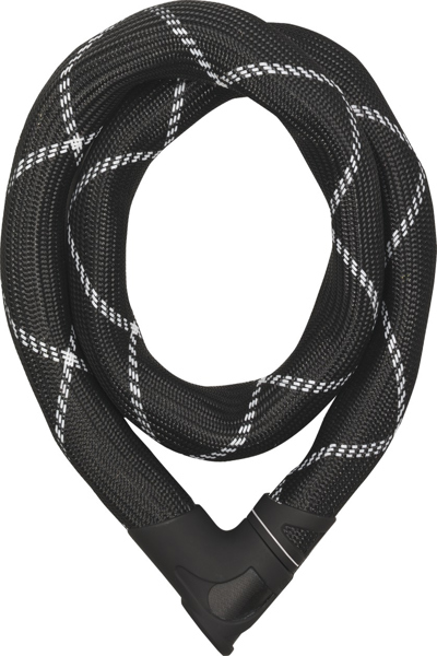 ABUS Security-Center ABUS Combination 8210/110 - Chain lock - Black - Steel - Steel - Flat key - 110 cm