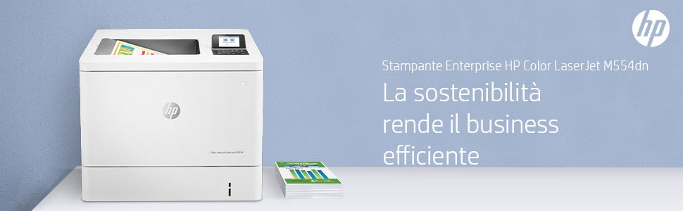 HP Color LaserJet Enterprise M554dn Printer - 7ZU81A