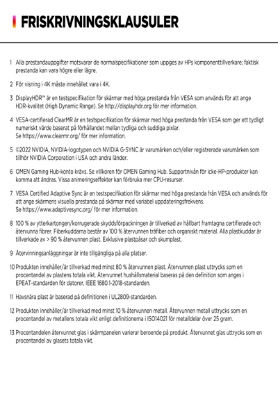 HP OMEN Transcend 32 UHD OLED Gaming Monitor: 32-inch 4K OLED gaming monitor. - 9R181AA#ABB