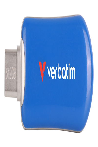 Verbatim Plectra Blue      512GB USB-C Flash Drive          30235 - 30235