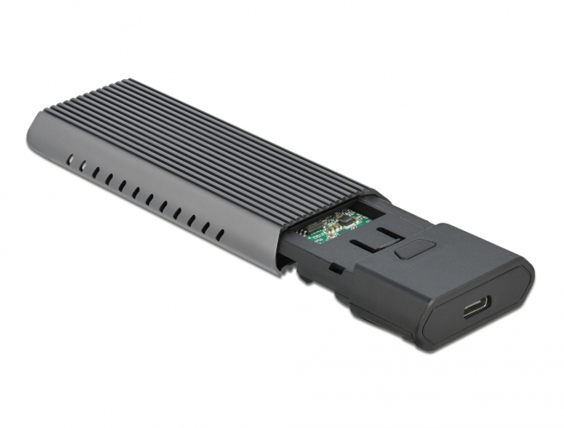 Delock external USB Type-C Combo enclosure - 42638