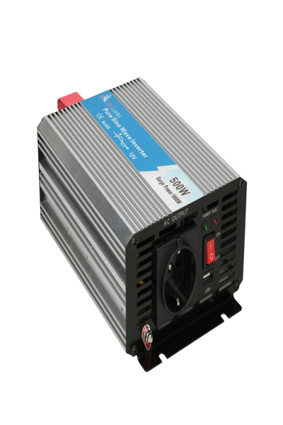 Convertisseur de tension automobile sinusoïdal pur Extralink OPIP-500W 12 V 500 W