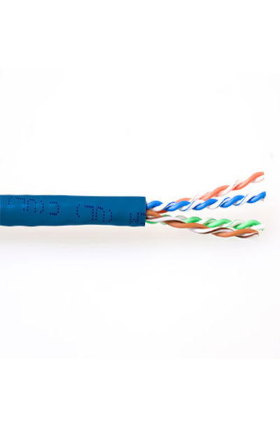 ACT CAT6A U/UTP PVC patch 305 m blue - 305 m - Cat6a - U/UTP (UTP) - Blue
