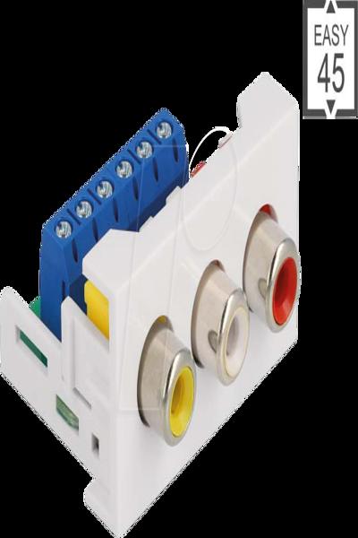 Delock Easy 45 - snap-in modules - 81339
