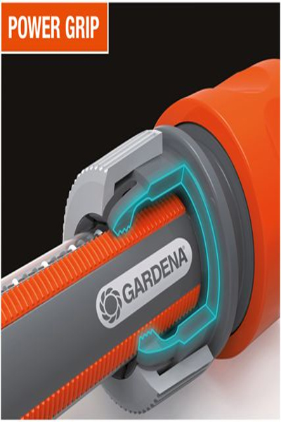Gardena 18036 30m Above Ground Hose Black Orange - 18036-20