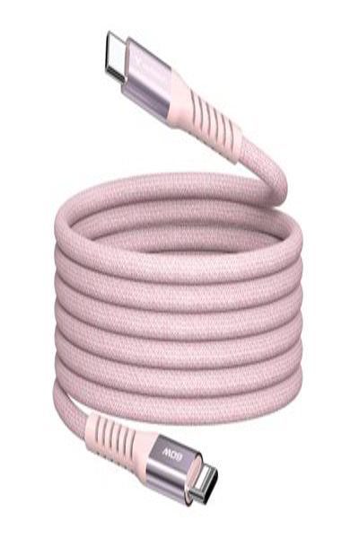 Verbatim Sync&Charge 60W USB-C/USB-C Magnetic pink 31853 - Cable - Digital - 31853