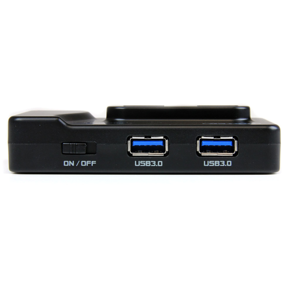 7 port USB hub - 2 x USB 3A, 4 x USB 2A, 1 x dedicated charging port - Multi port powered USB hub 20W power adapter (ST7320USBC) Hub 6 porte USB - ST7320USBC