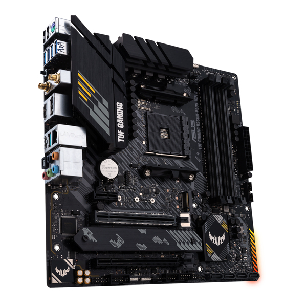 ASUS TUF GAMING B550M-PLUS WIFI II AMD B550 AM4 Micro ATX Moderkort - 90MB19Y0-M0EAY0