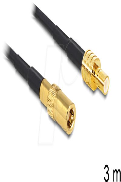 Delock Antennkabel - SMB hona till SMB hane - 88648