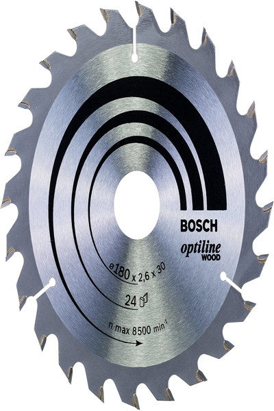Bosch 2 608 640 608 - Wood - 18 cm - 3 cm - 1.6 mm - 2.6 mm - ATB (Alternate Top Bevel)