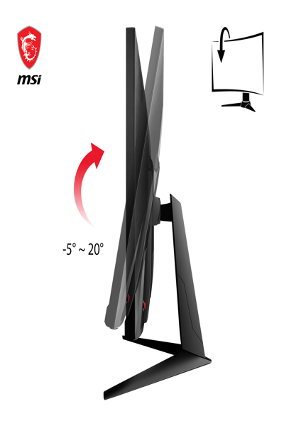 MSI OPTIX G2712DE 27" 144Hz spillskjerm - 9S6-3CB51T-080