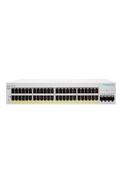 Cisco CBS220-48P-4X-EU - Managed - L2 - Gigabit Ethernet (10/100/1000) - Power over Ethernet (PoE) - Rack mounting - CBS220-48P-4X-EU