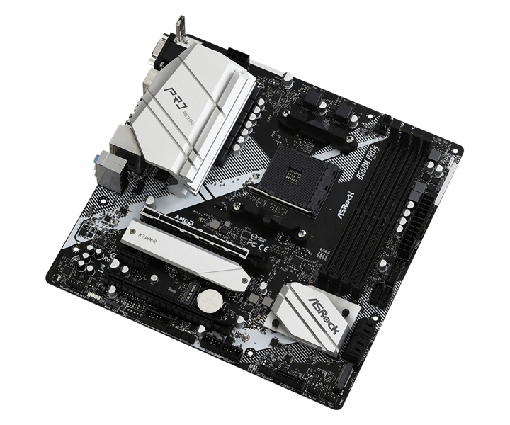 ASRock B550M Pro4 Micro ATX AM4 Moderkort - 90-MXBDK0-A0UAYZ