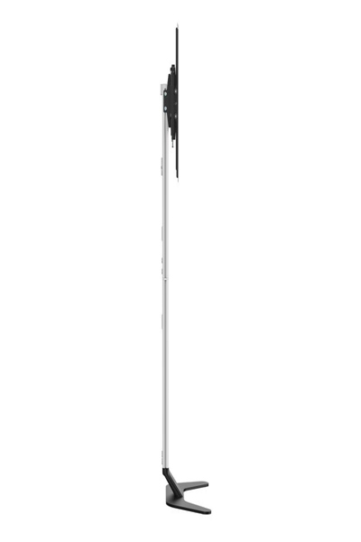 EQUIP FLOOR STAND 37"-86"/1TFT ULTRA SLIM SILVER - 650614