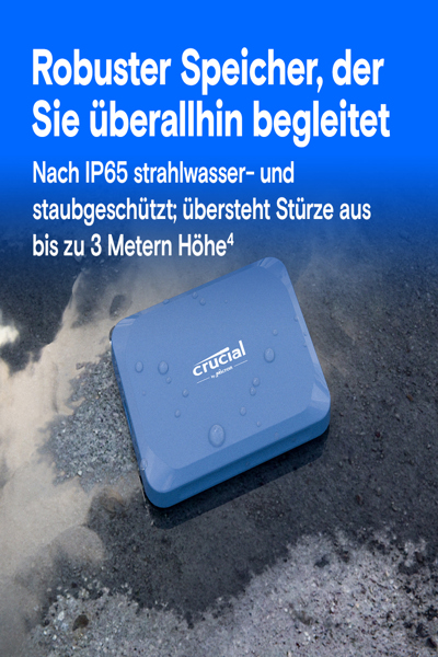 Crucial X10 Encrypted SSD - CT1000X10SSD9